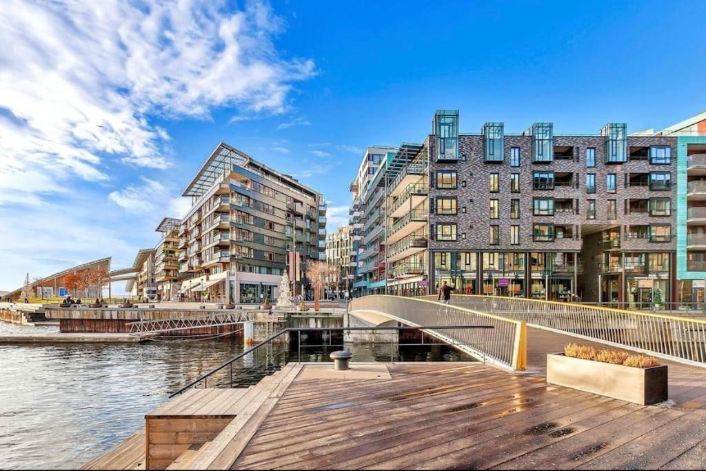 Tjuvholmen - Sjoside Hjem Apartamento Oslo Exterior foto